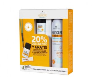 HELIOCARE 360 PACK STICK PEDIÁTRICO + SPRAY TRANSPARENTE PEDIÁTRICO